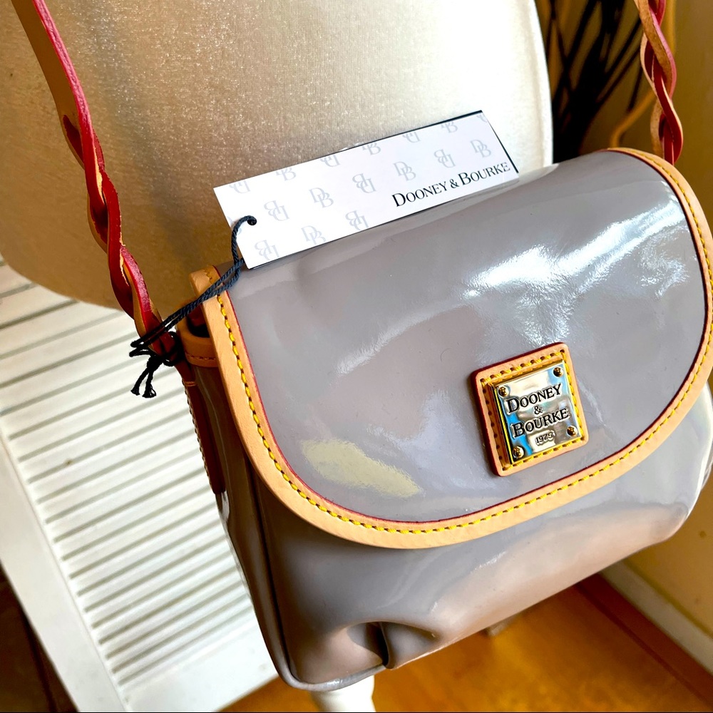 Dooney & Bourke flap pleated crossbody